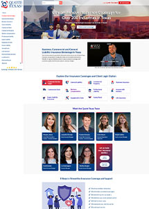 Quote Texas Insurance website